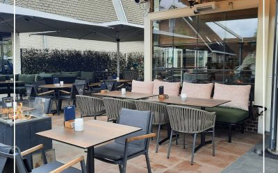 Nieuw terras geopend