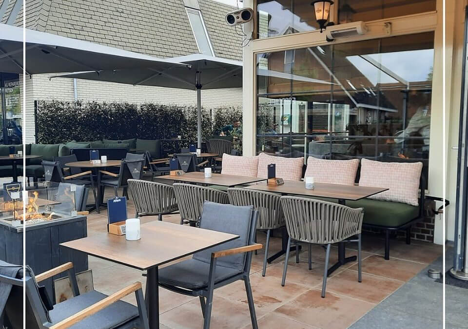 Nieuw terras geopend