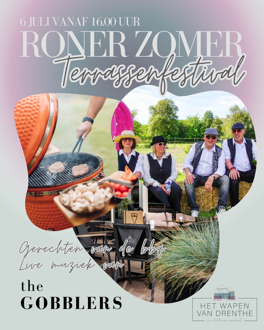 Roner terrassenfestivalk 2025 Het Wapen van Drenthe