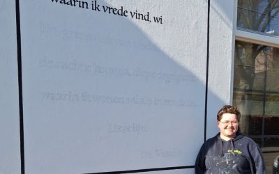 Poezie op de muur